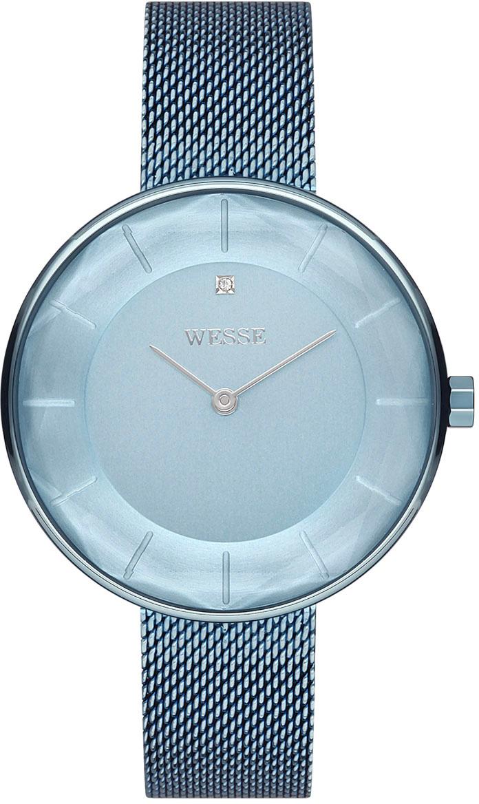 Wesse WWL1053-04 33 mm Mavi Çelik Kordon Analog Kadın Kol Saati