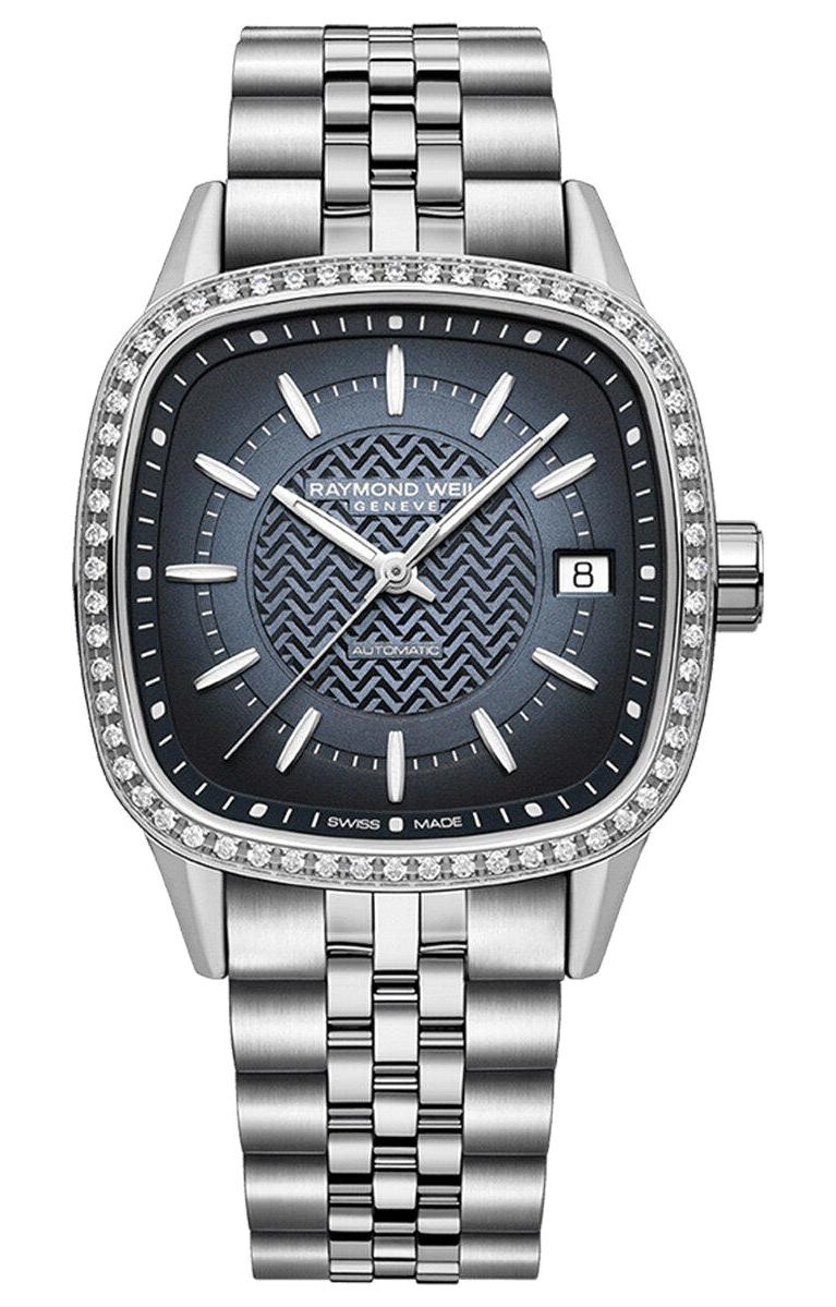 Raymond Weil RW2490STS50051 Takvimli 34.5 mm Gri Çelik Kordon Analog Kadın Kol Saati