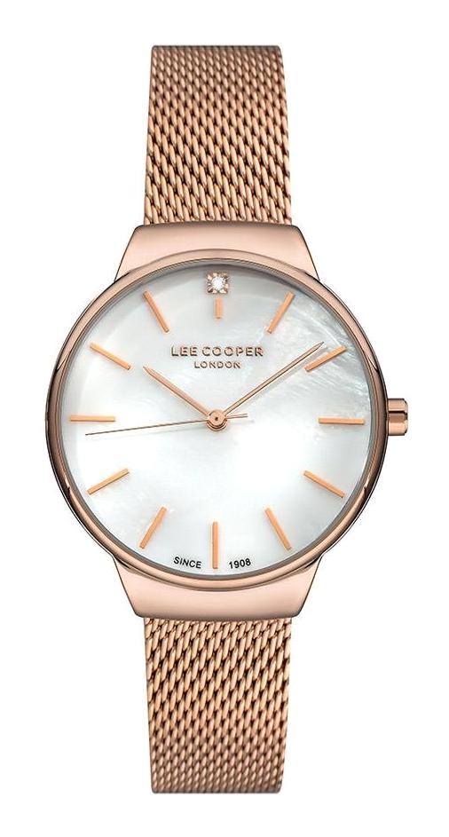 Lee Cooper LC07343.430 36 mm Rose Gold Metal Kordon Analog Kadın Kol Saati