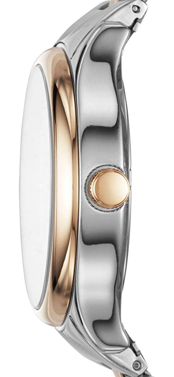 Fossil FBQ1564 36 mm Gri-Rose Gold Çelik Kordon Analog Kadın Kol Saati