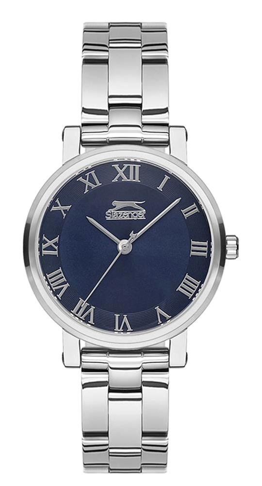 Slazenger SL.09.1577.3.03 36 mm Gri Çelik Kordon Analog Kadın Kol Saati
