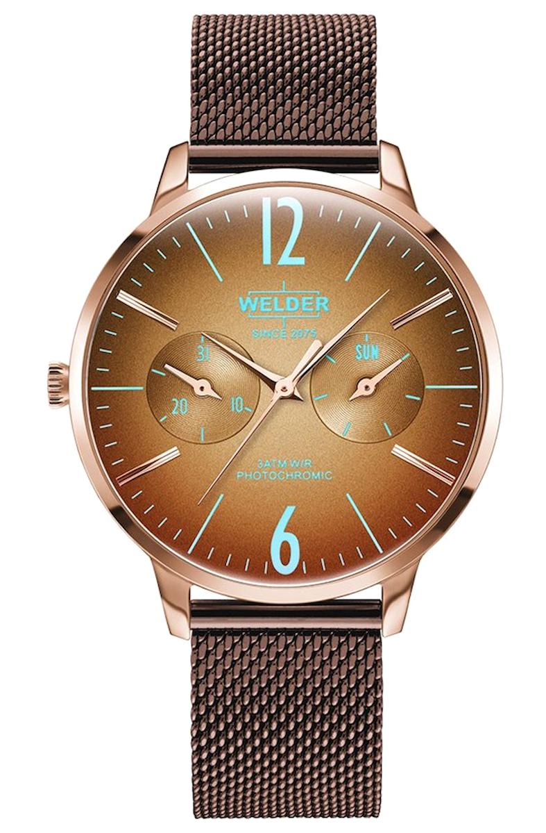Welder Watch WWRS643 36 mm Kahverengi Silikon Kordon Analog Kadın Kol Saati