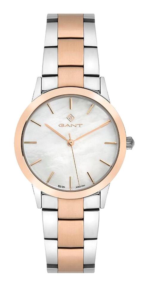 Gant GT074004Y 38 mm Gri Çelik Kordon Analog Kadın Kol Saati