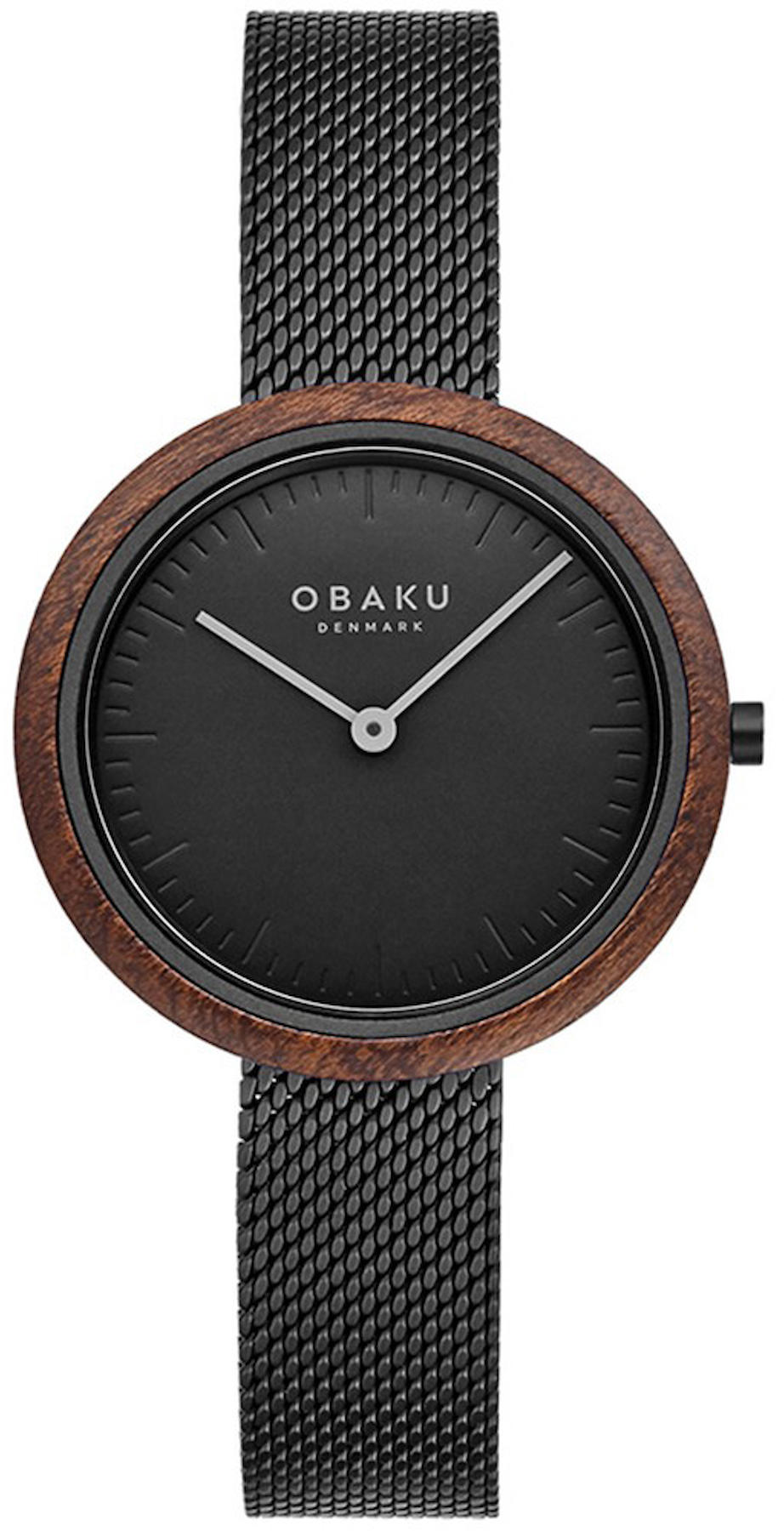 Obaku Denmark V245LXBBMB 32 mm Rose Gold Çelik Kordon Analog Kadın Kol Saati