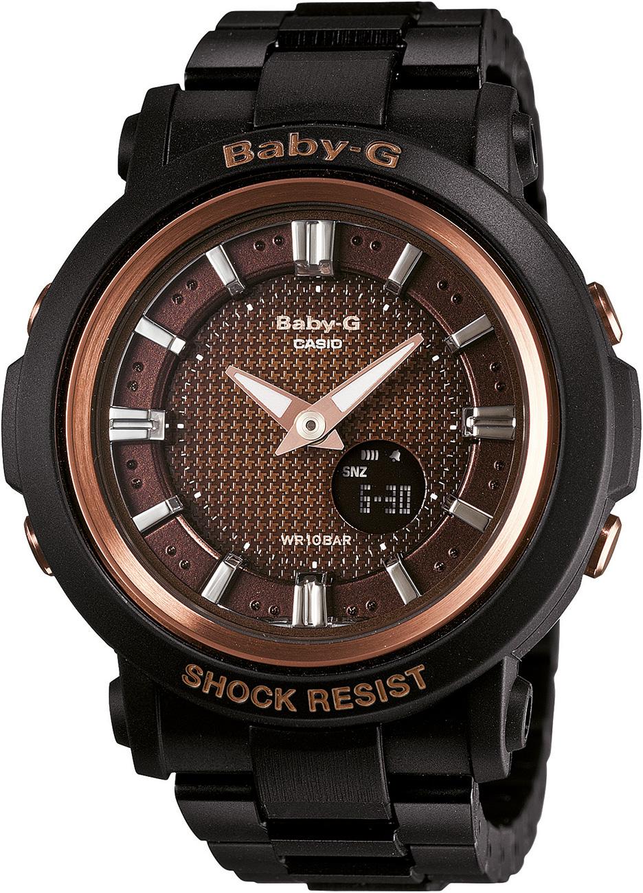 Casio BGA-301-1A Takvimli 41.5 mm Siyah Silikon Kordon Analog Kadın Kol Saati