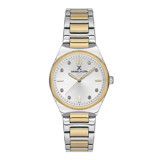 Daniel Klein DK.1.13590.3 35 mm Altın-Gri Çelik Kordon Analog Kadın Kol Saati