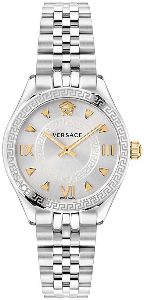 Versace VRSCVE2S00322 35 mm Gri Çelik Kordon Analog Kadın Kol Saati