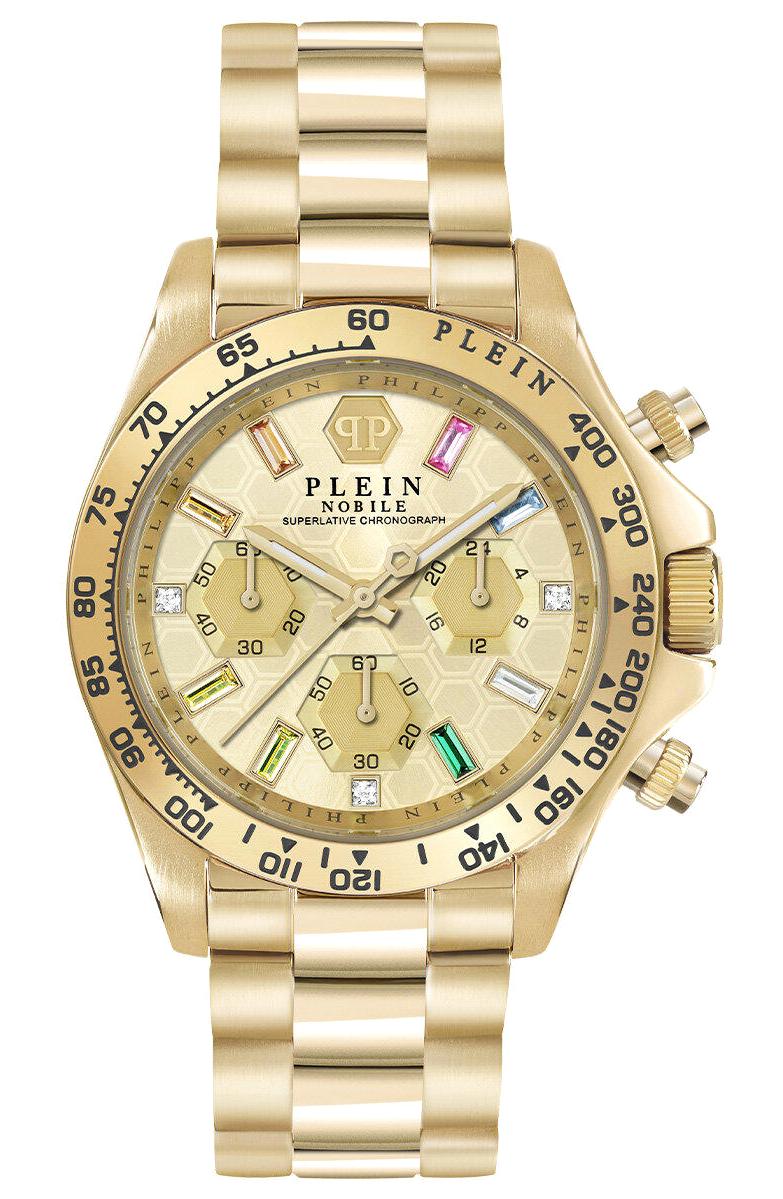 Philipp Plein PWSBA0223 38 mm Altın Çelik Kordon Analog Kadın Kol Saati