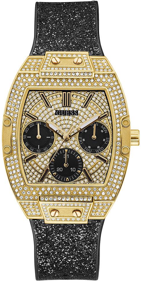 Guess GUGW0105L2 Takvimli 36 mm Beyaz Deri Kordon Analog Kadın Kol Saati