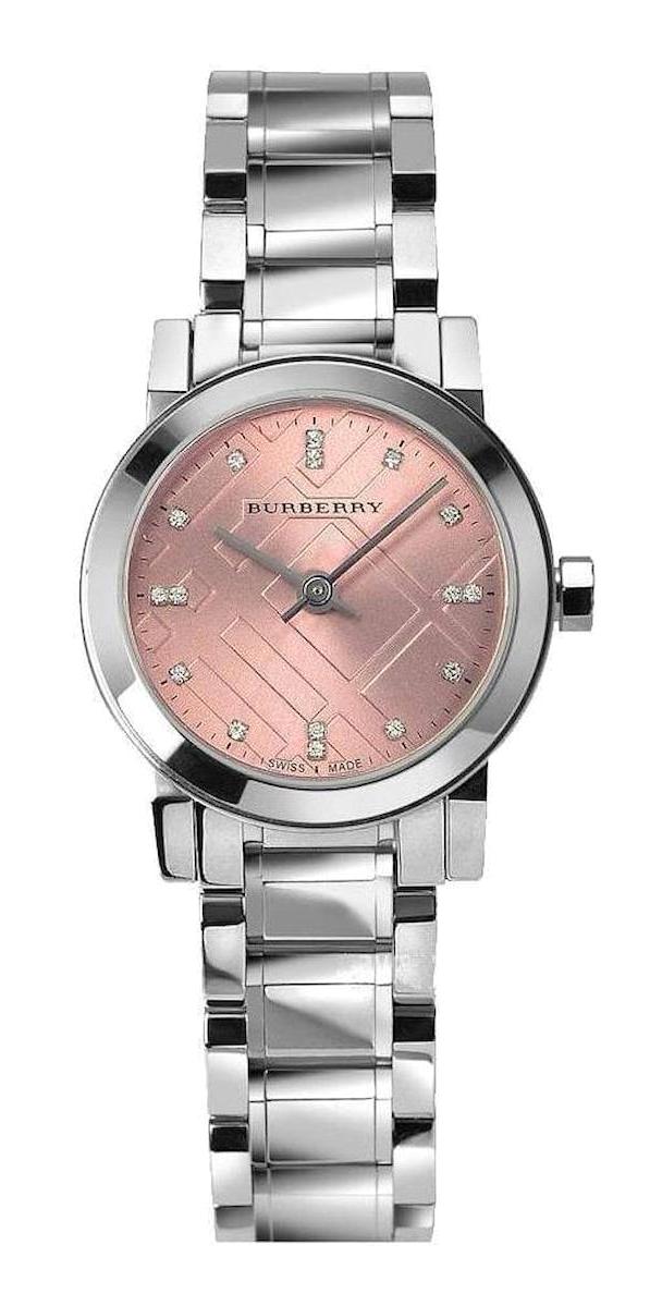 Burberry BU9223 26 mm Gri Çelik Kordon Analog Kadın Kol Saati
