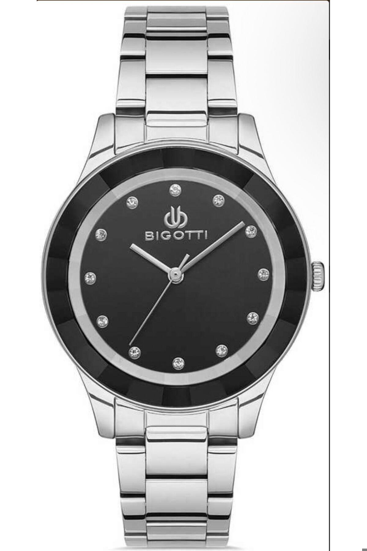 Bigotti BG.1.10249.2 35 mm Gri Çelik Kordon Analog Kadın Kol Saati