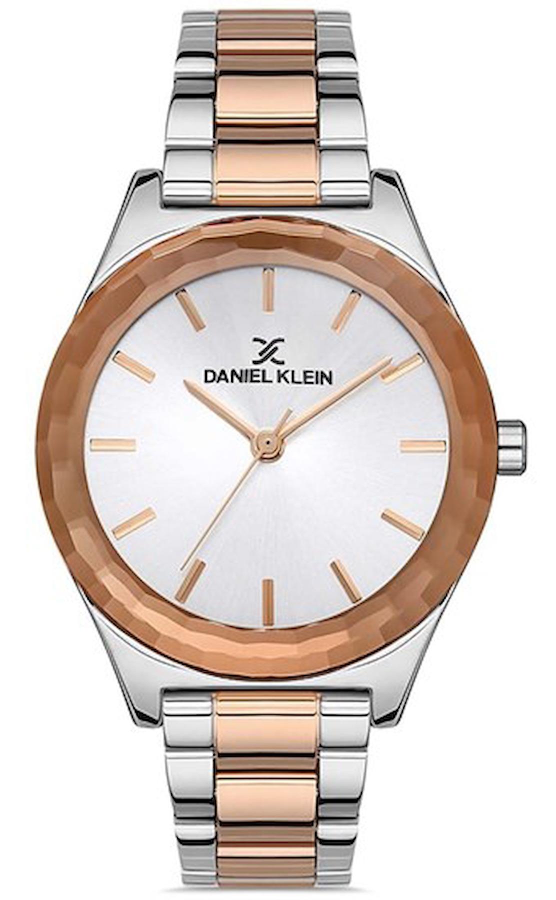 Daniel Klein DKE.1.10131.4 36 mm Gri-Rose Gold Çelik Kordon Analog Kadın Kol Saati