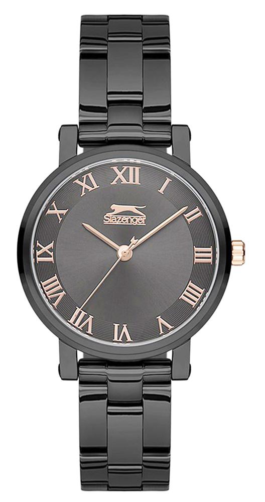 Slazenger SL.09.1577.3.02 36 mm Siyah Çelik Kordon Analog Kadın Kol Saati