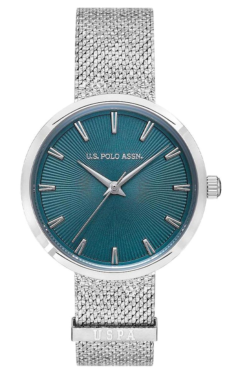 U.S. Polo Assn USPA2078-06 31 mm Gri Metal Kordon Analog Kadın Kol Saati