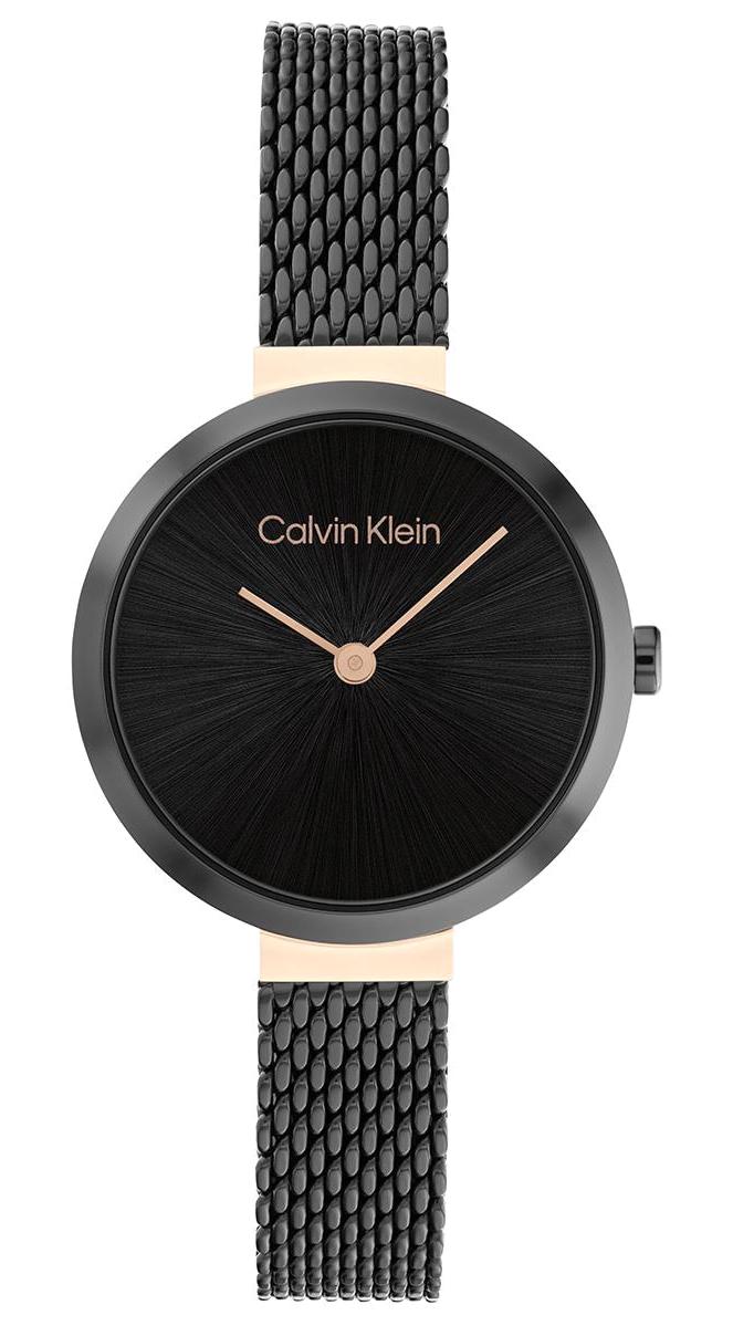 Calvin Klein CK25200084 28 mm Siyah Çelik Kordon Analog Kadın Kol Saati