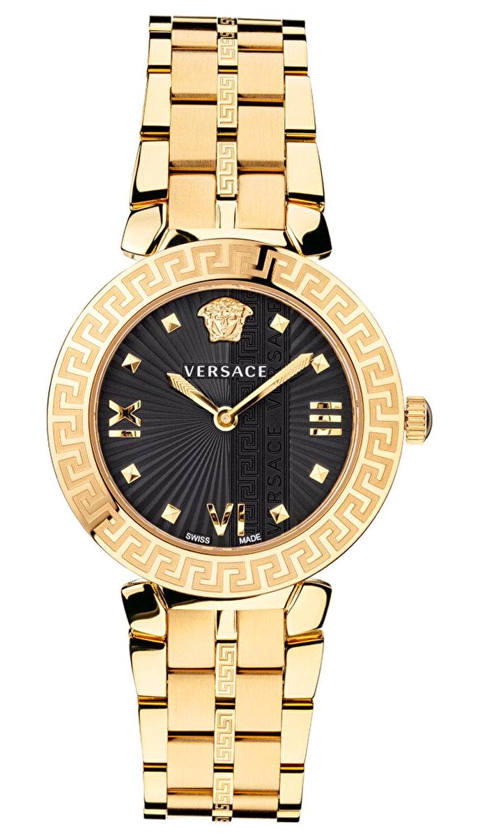 Versace VRSCVEZ600521 36 mm Altın Çelik Kordon Analog Kadın Kol Saati