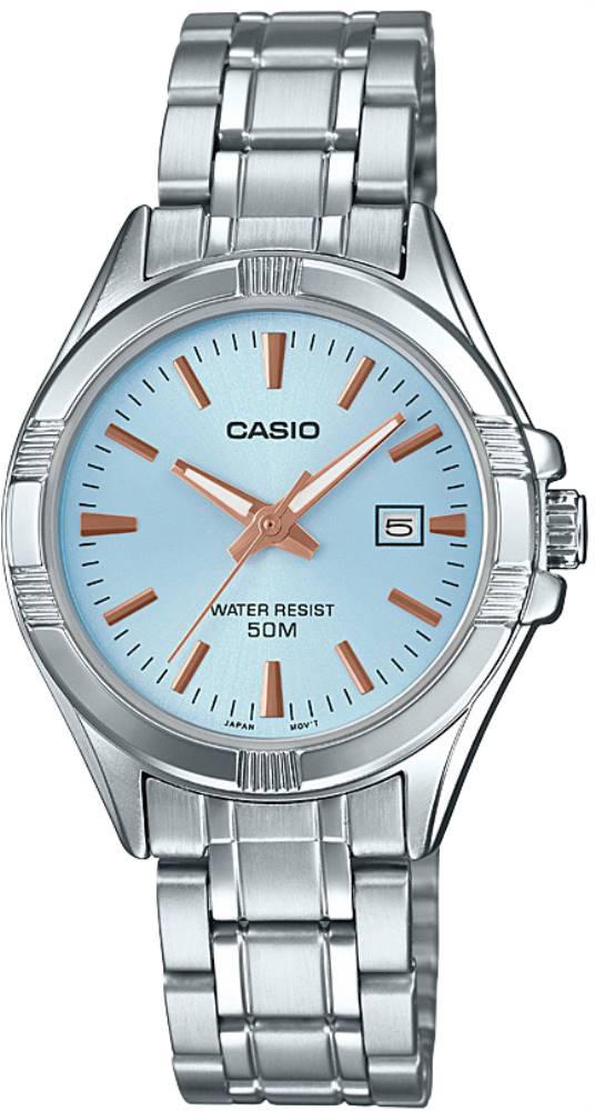 Casio LTP-1308D-2AVDF 30 mm Gri Çelik Kordon Analog Unisex Kol Saati