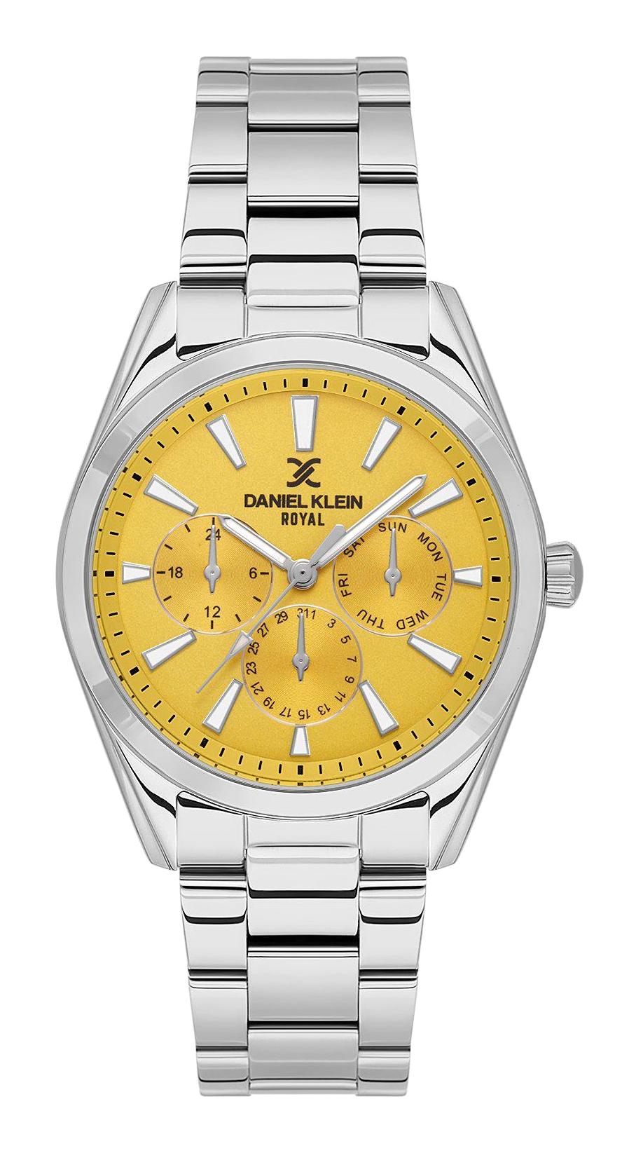 Daniel Klein DKE.1.10631-4 36 mm Gri Çelik Kordon Analog Kadın Kol Saati
