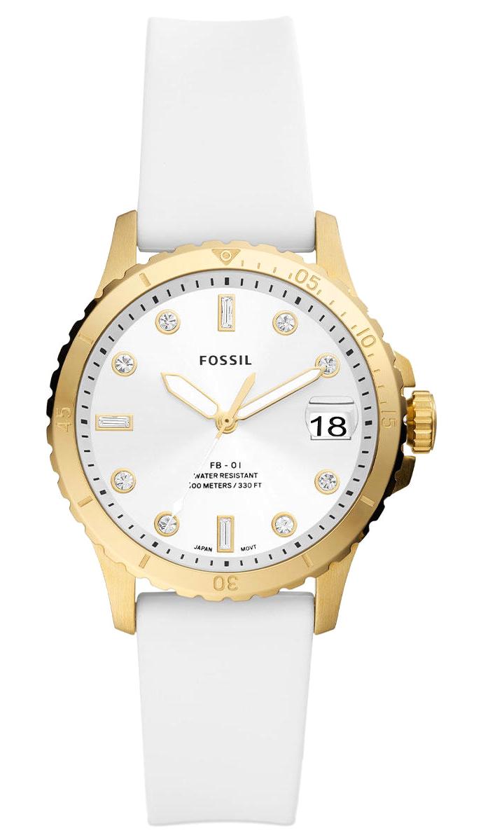 Fossil ES5286 36 mm Beyaz Plastik Kordon Analog Kadın Kol Saati