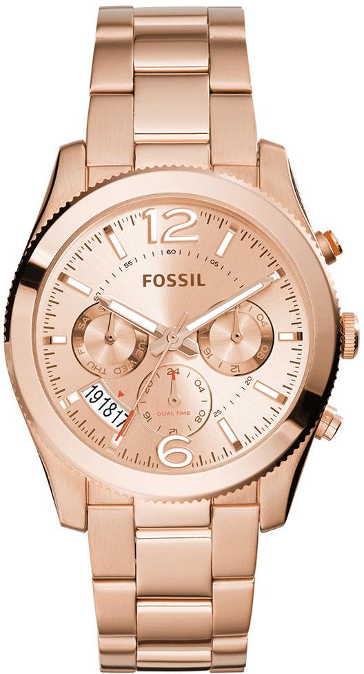 Fossil FES3885 40 mm Rose Gold Çelik Kordon Analog Kadın Kol Saati