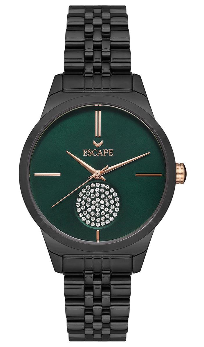 Escape ESCP203202 36 mm Siyah Çelik Kordon Analog Kadın Kol Saati