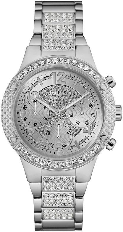 Guess GUW0850L1 44 mm Beyaz Çelik Kordon Analog Kadın Kol Saati