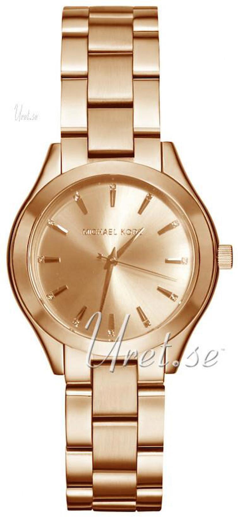Michael Kors MK3466 38 mm Bronz Çelik Kordon Analog Kadın Kol Saati