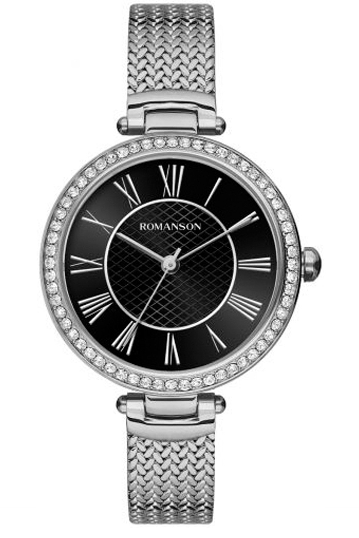 Romanson RM8A41TLWWA32W 34 mm Gri Çelik Kordon Analog Kadın Kol Saati