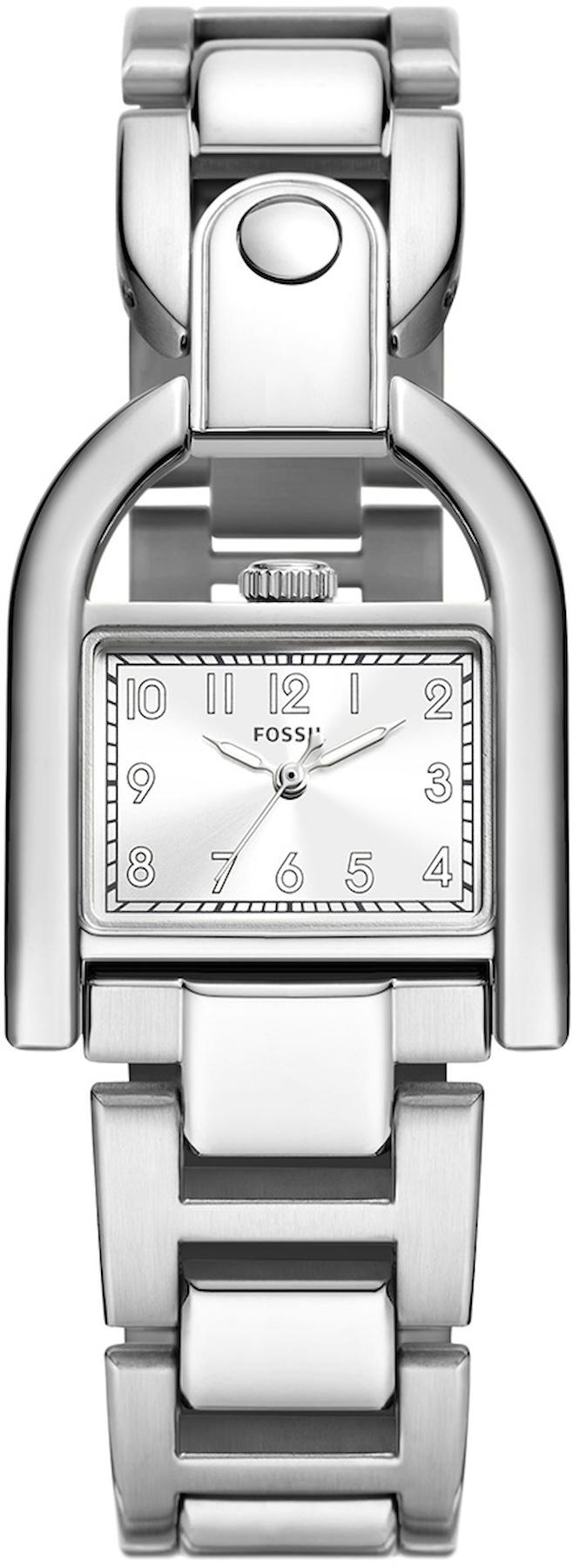 Fossil FES5326 28 mm Gri Çelik Kordon Analog Kadın Kol Saati