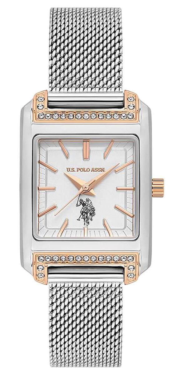 U.S. Polo Assn USPA2073-02 26 mm Gri Hasır Kordon Analog Kadın Kol Saati