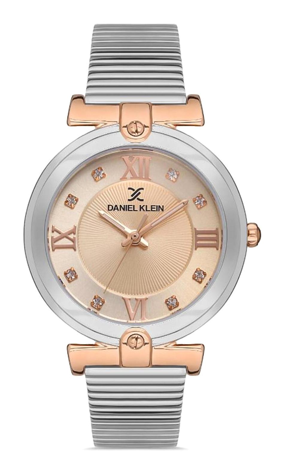 Daniel Klein DK.FT.1.270 34 mm Gri Çelik Kordon Analog Kadın Kol Saati