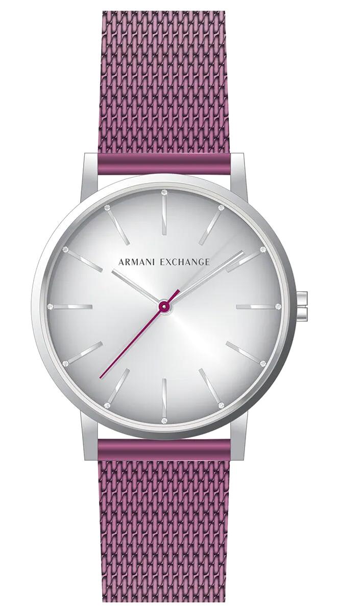 Armani Exchange AX5616 36 mm Mor Çelik Kordon Analog Kadın Kol Saati