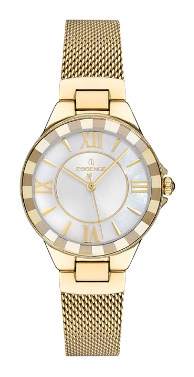 Essence ES6714FE.120 33 mm Altın Çelik Kordon Analog Kadın Kol Saati