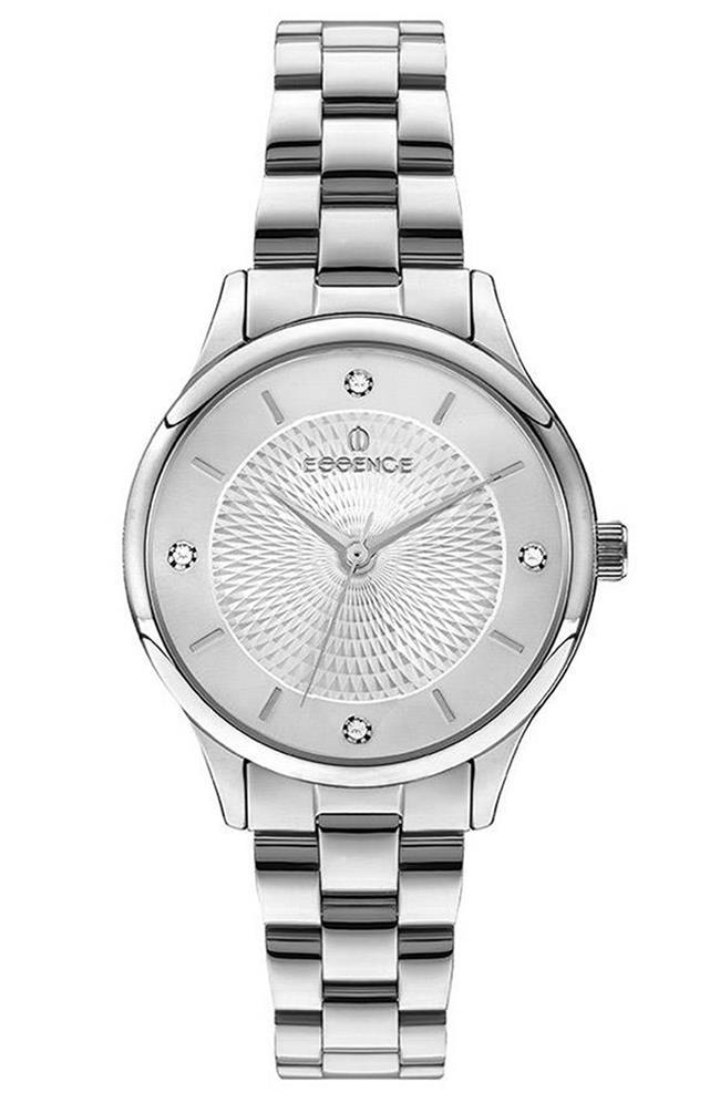 Essence ES6721FE.330 35 mm Gri Çelik Kordon Analog Kadın Kol Saati