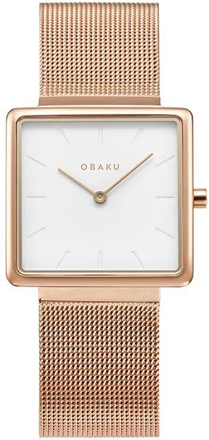 Obaku Denmark V236LXVIMV 28 mm Rose Gold Çelik Kordon Analog Kadın Kol Saati