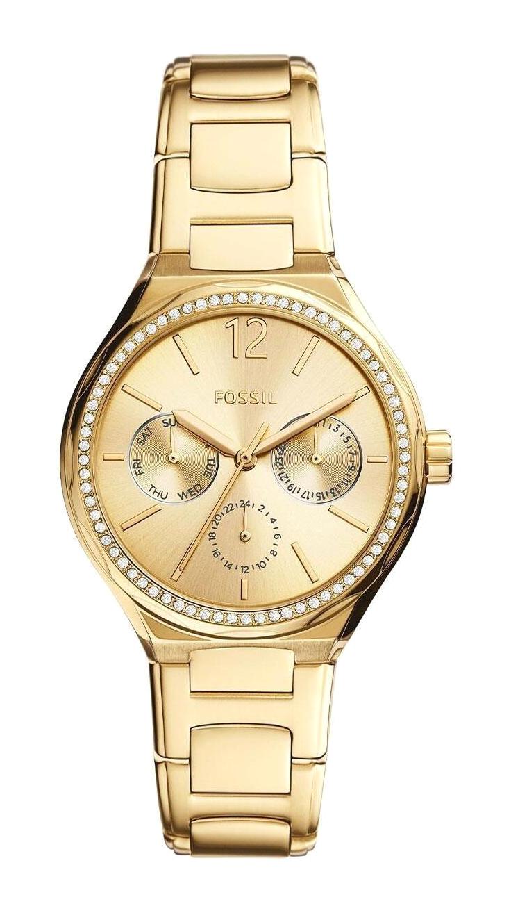 Fossil FBQ3722 36 mm Altın Çelik Kordon Analog Kadın Kol Saati