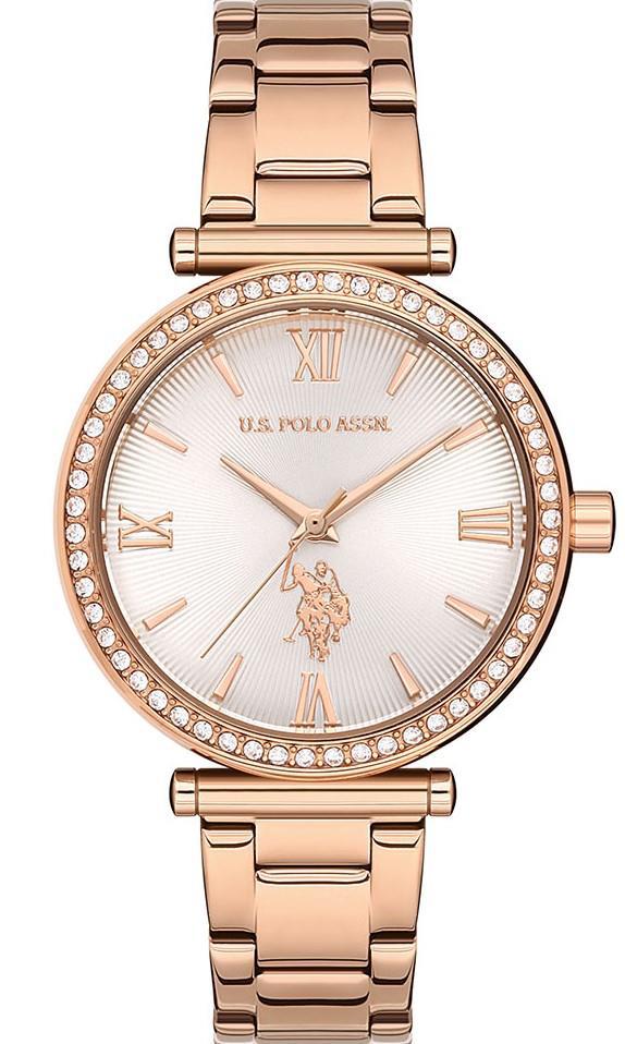 U.S. Polo Assn USPA2032-01 36 mm Rose Gold Metal Kordon Analog Kadın Kol Saati