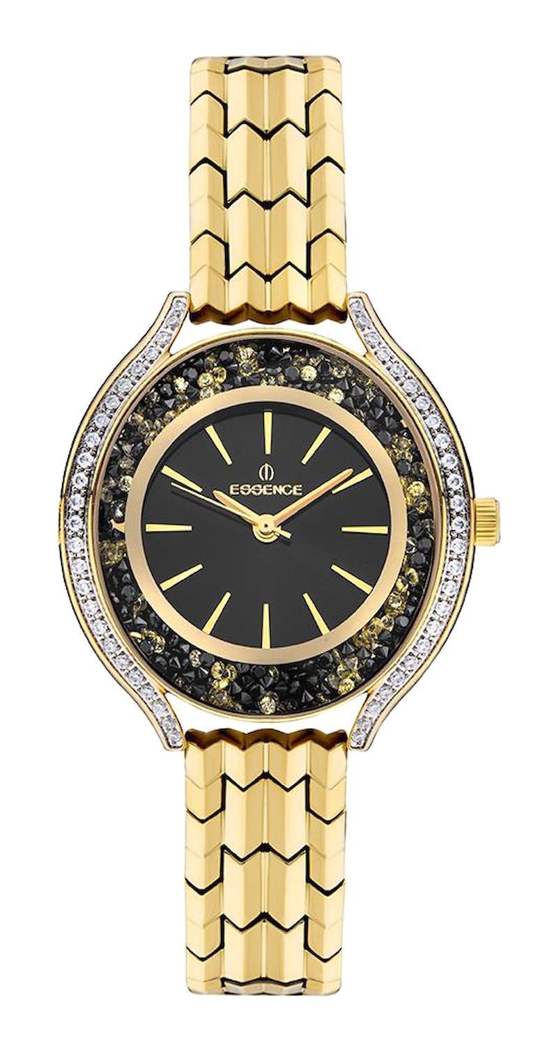 Essence D1149.150 33 mm Altın Çelik Kordon Analog Kadın Kol Saati