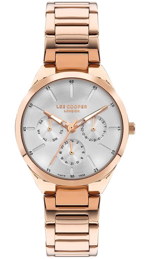 Lee Cooper LC07643.430 Takvimli 40 mm Rose Gold Metal Kordon Analog Kadın Kol Saati