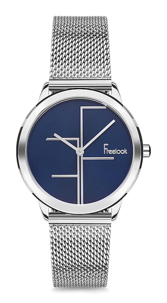 Freelook F.4.1045.10 35 mm Gri Metal Kordon Analog Kadın Kol Saati