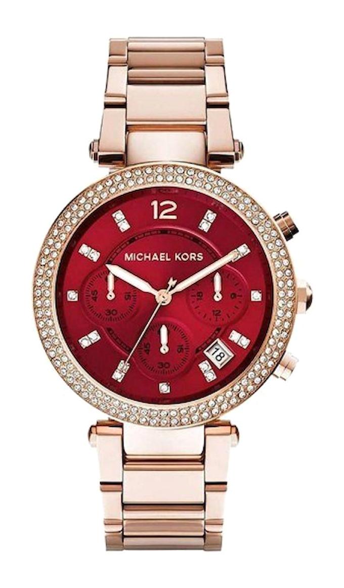 Michael Kors MK6106 39 mm Rose Gold Çelik Kordon Analog Kadın Kol Saati
