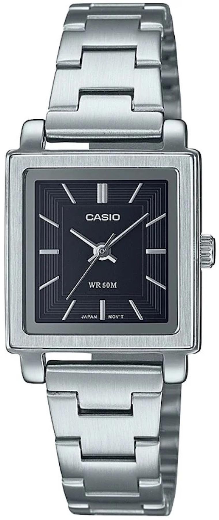 Casio LTP-E176d-1Avdf 32 mm Gri Çelik Kordon Analog Kadın Kol Saati