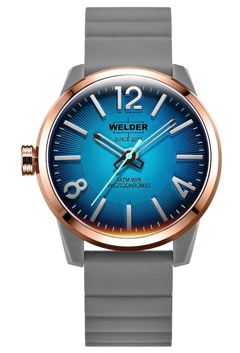 Welder Watch WWRL2018 42 mm Gri Silikon Kordon Analog Kadın Kol Saati
