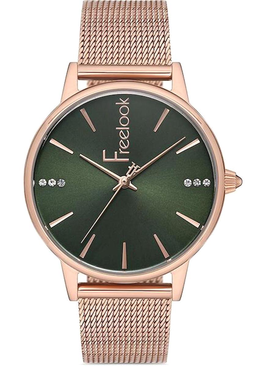 Freelook FL.1.10211.4 34 mm Rose Gold Metal Kordon Analog Kadın Kol Saati