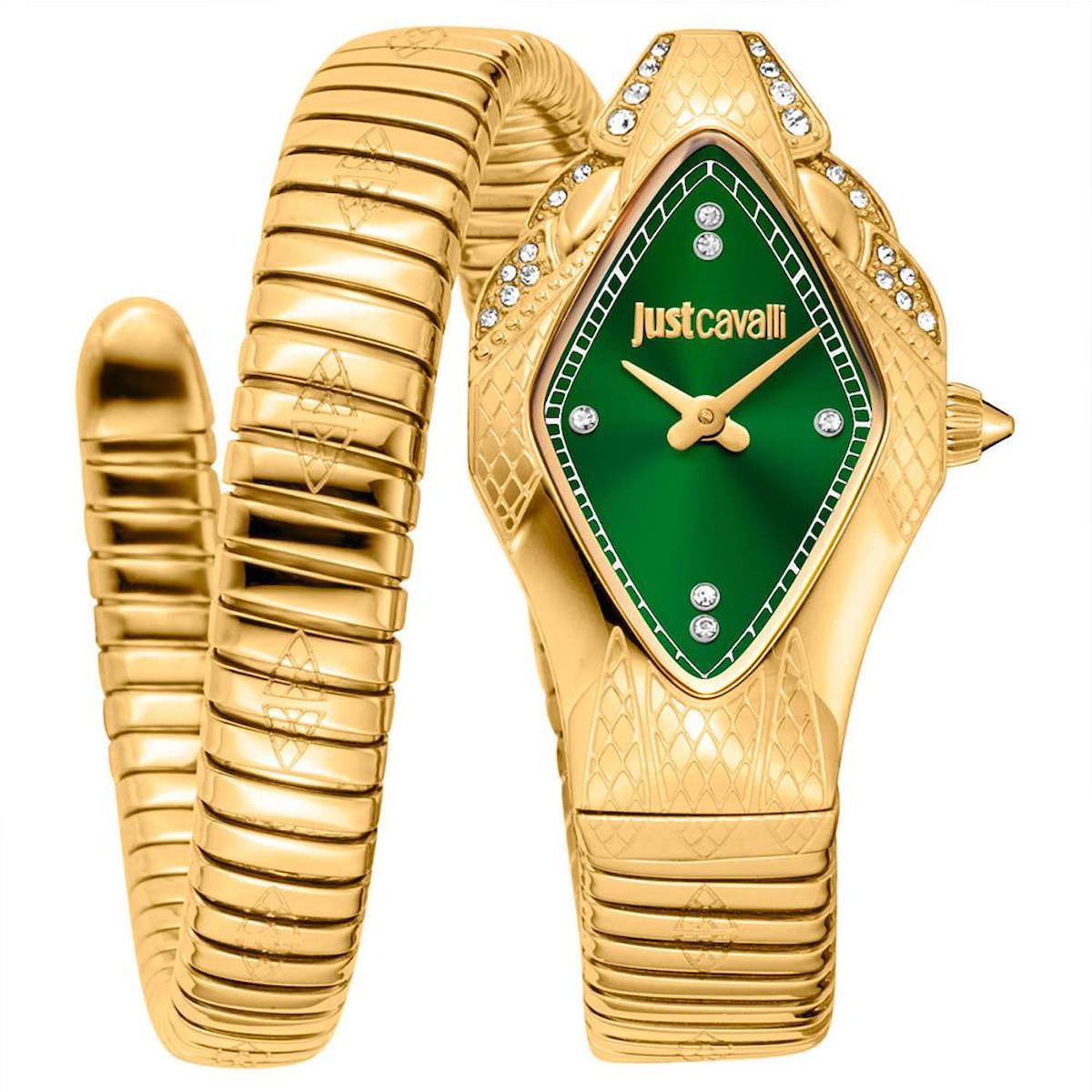 Just Cavalli JC1L306M0045 23 mm Altın Çelik Kordon Analog Kadın Kol Saati