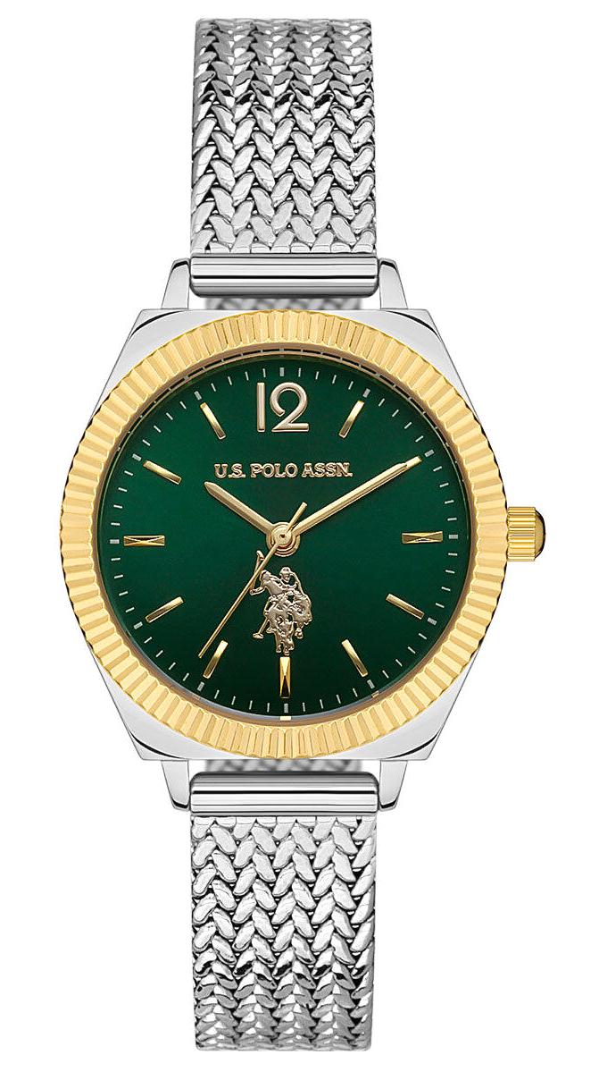 U.S. Polo Assn USPA2062-06 28 mm Gri Çelik Kordon Analog Kadın Kol Saati