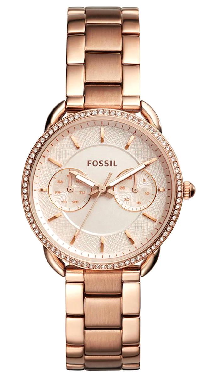 Fossil FES4264 36 mm Rose Gold Çelik Kordon Analog Kadın Kol Saati