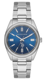 U.S. Polo Assn USPA2068-02 34 mm Gri Metal Kordon Analog Kadın Kol Saati