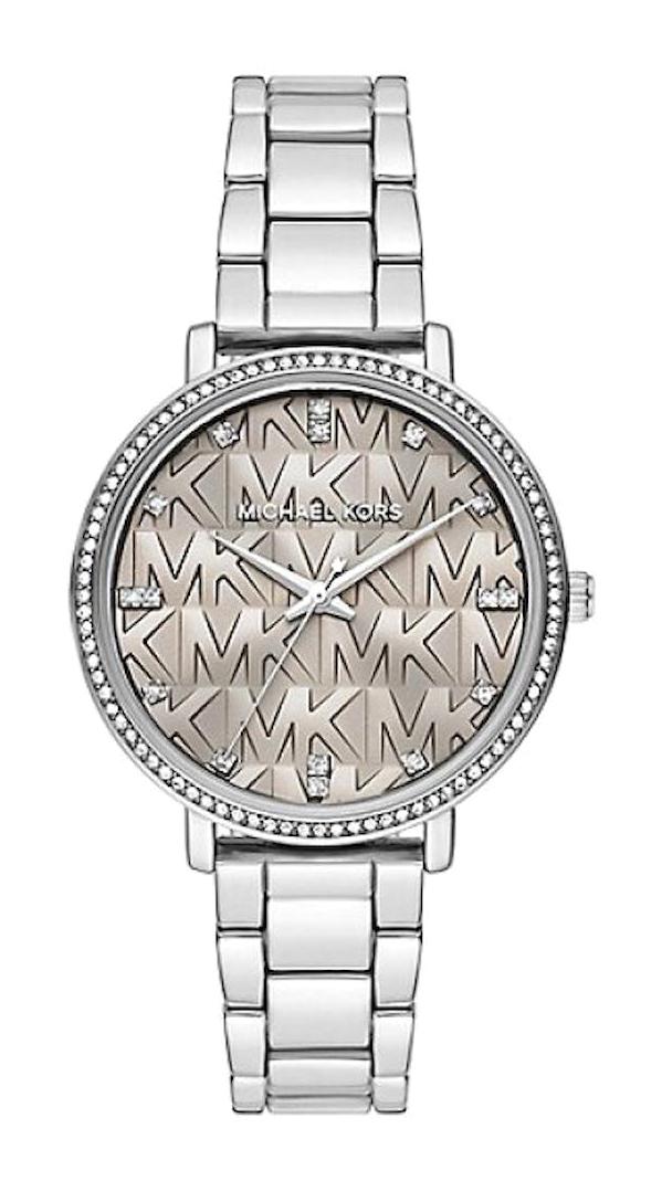Michael Kors MK4672 38 mm Gri Çelik Kordon Analog Kadın Kol Saati