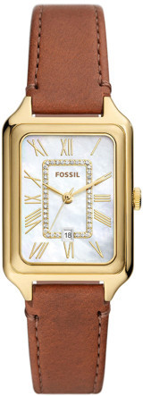 Fossil FES5307 26 mm Kahverengi Deri Kordon Analog Kadın Kol Saati